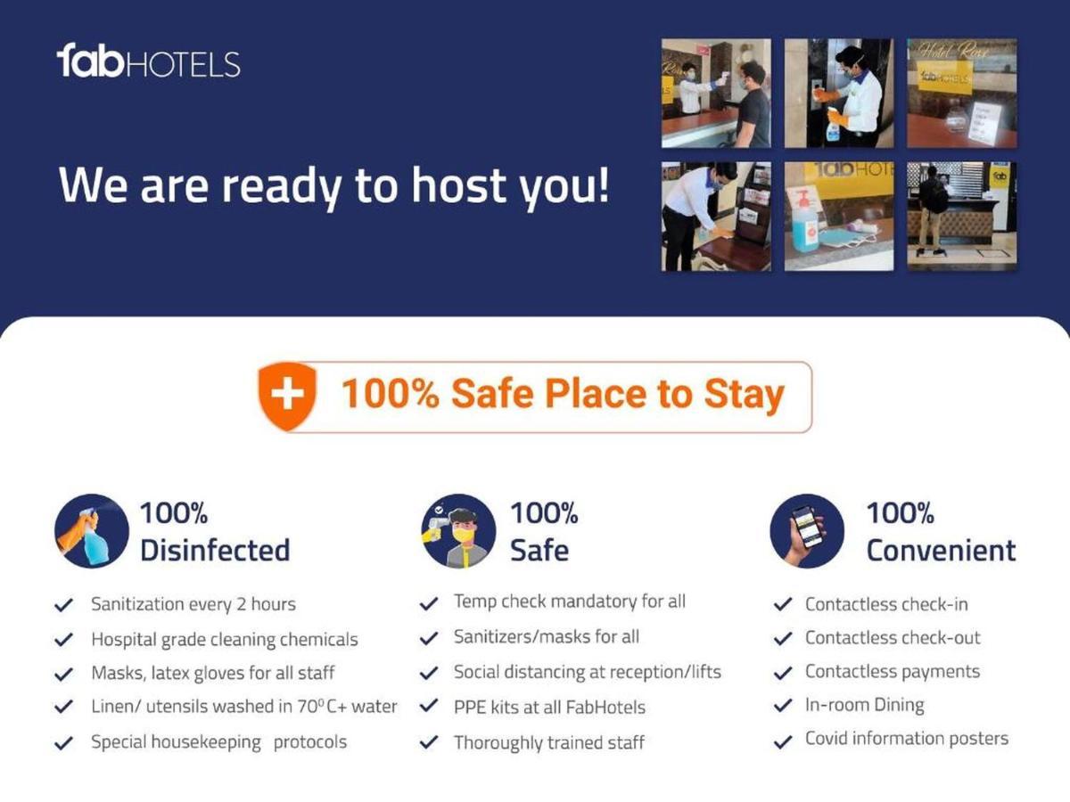 Fabhotel Pride Inn - Nr Tcs Deccan Park, Hitech City Hyderabad Luaran gambar